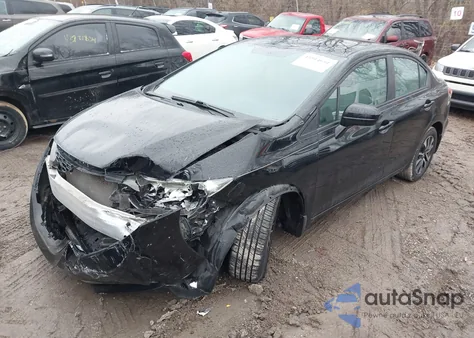 2014 Honda Civic Ex z USA, uszkodzony, nr VIN 19XFB2F84EE057300